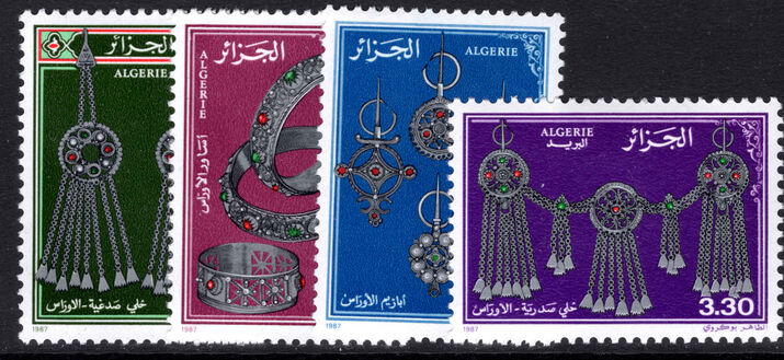 Algeria 1987 Jewellery from Aures unmounted mint.
