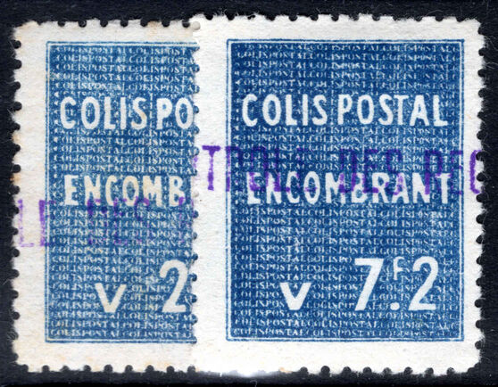 Algeria 1941-42 Colis encombrant lightly mounted mint.
