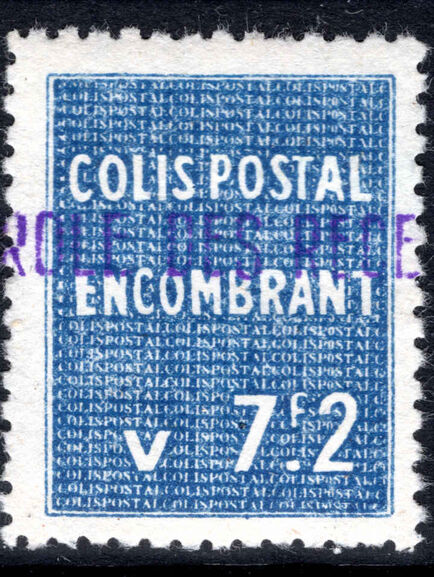 Algeria 1941-42 7f2 Colis encombrant unmounted mint.
