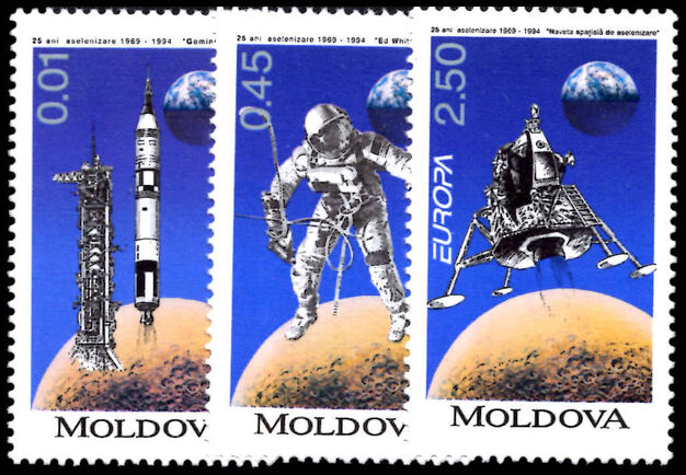 Moldova 1994 Europa. Moon Landing unmounted mint.
