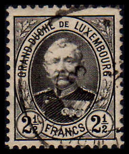 Luxembourg 1891-93 2½fr fine used