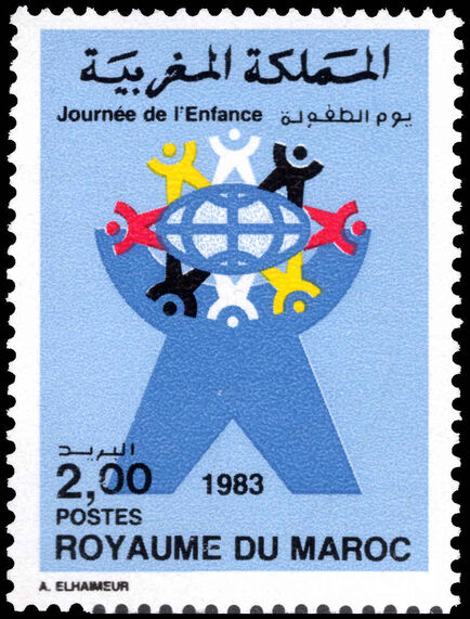 Morocco 1983 Childrens Day unmounted mint.