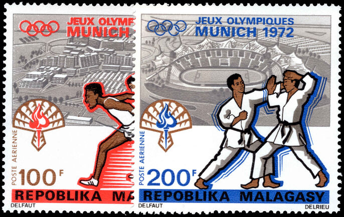 Malagasy 1972 Olympic Games unmounted mint.
