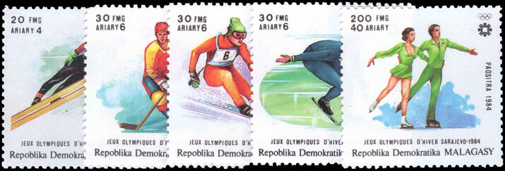 Malagasy 1984 Winter Olympic Games unmounted mint.