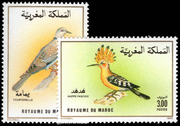 Morocco 1990 Birds unmounted mint.