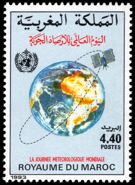 Morocco 1993 World Meteorological Day unmounted mint.