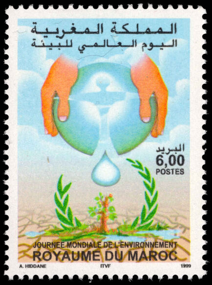 Morocco 1999 World Environment Day unmounted mint.