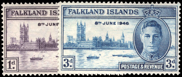 Falkland Islands 1946 Victory unmounted mint.