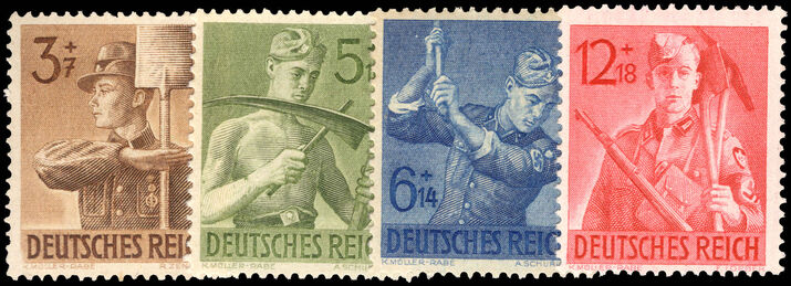 Third Reich 1943  Labour Corps unmounted mint.
