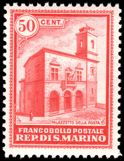San Marino 1932 50c Inauguration of New GPO unmounted mint.
