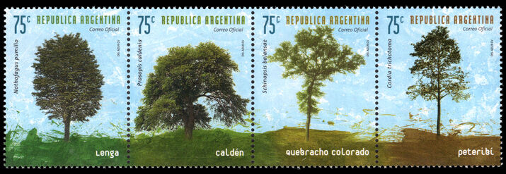 Argentina 1999 Trees (1st series) unmounted mint.