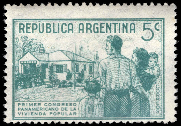 Argentina 1939 First Pan-American Housing Congress unmounted mint.