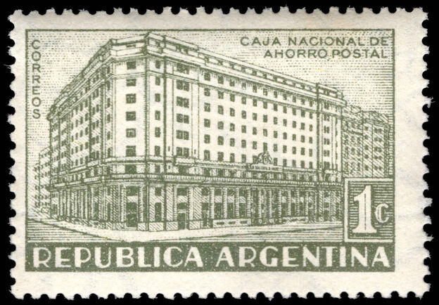 Argentina 1942 Inauguration of PO Savings Bank unmounted mint.