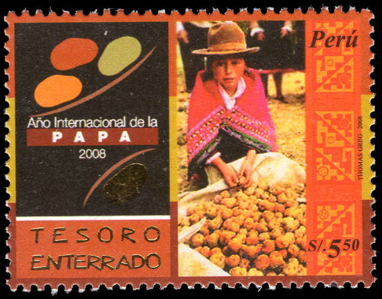 Peru 2008 International Year of Potato unmounted mint.