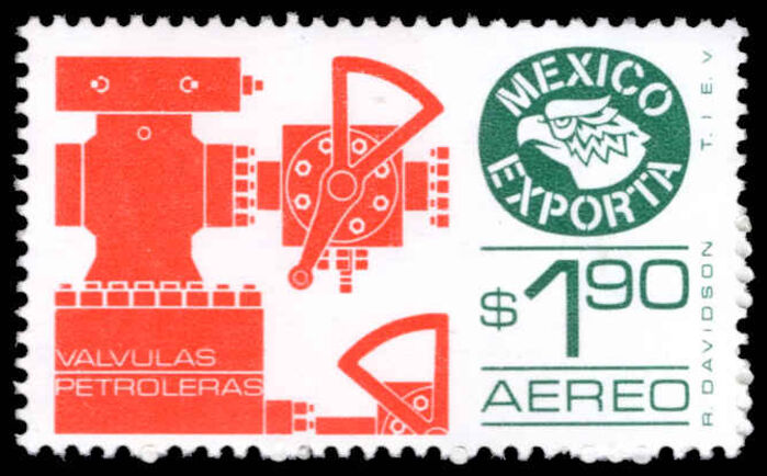 Mexico 1979-88 1.90p Petroleum Valves Exporta wmk unmounted mint.