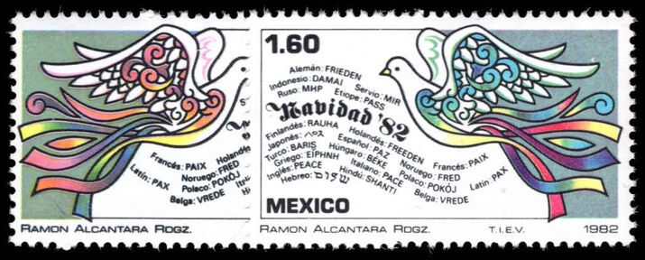 Mexico 1982 Christmas unmounted mint.