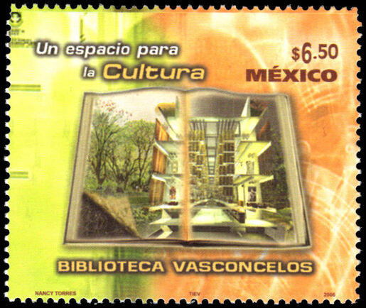 Mexico 2006 Vasconcelos Library unmounted mint.