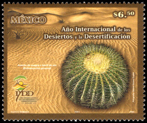 Mexico 2006 International Year of Deserts and Desertification unmounted mint.