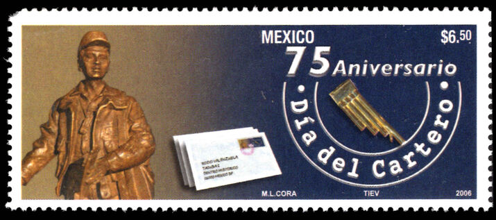 Mexico 2006 75th Anniversary of Postmen's Day unmounted mint.