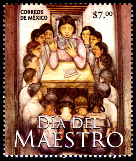 Mexico 2010 Teachers' Day unmounted mint.