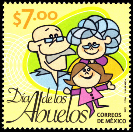 Mexico 2010 Grandparents' Day unmounted mint.