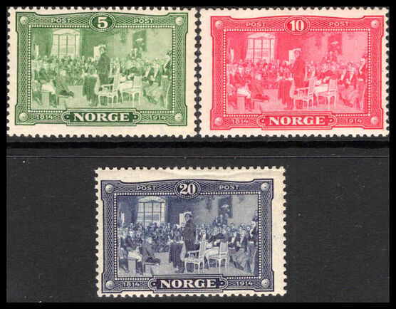 Norway 1914 Centenary of Independence unmounted mint.