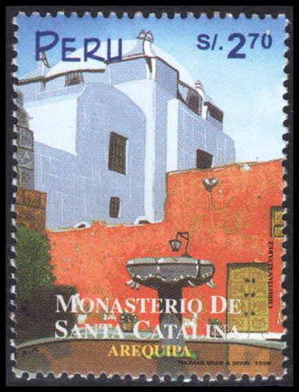 Peru 1999 St Catalina Monastery unmounted mint.
