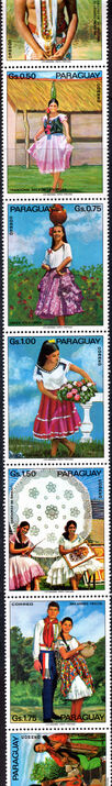 Paraguay 1973 Folklore unmounted mint (folded)