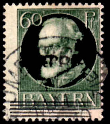 Saar 1920 Bavaria 60pf fine used