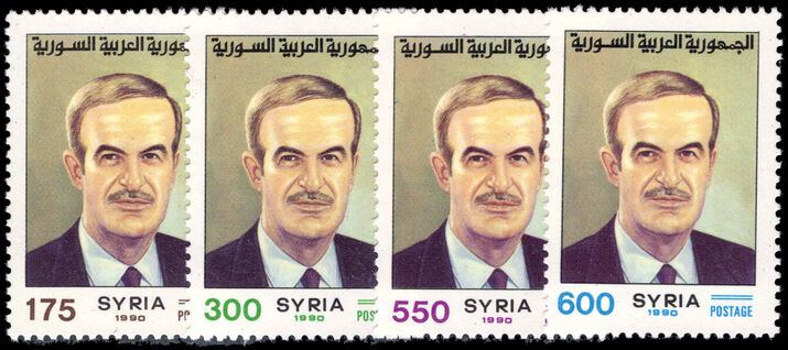 Syria 1990-92 middle values unmounted mint.
