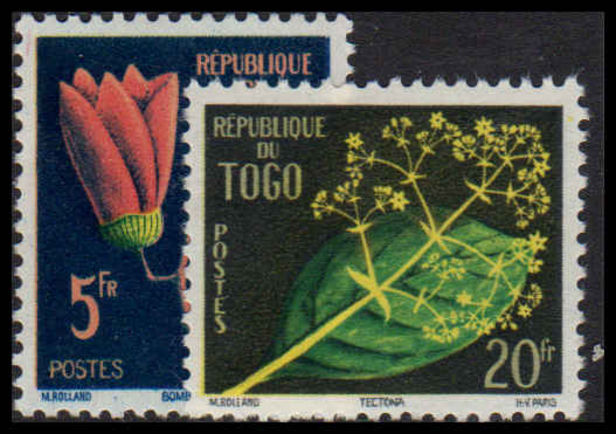 Togo 1959 Tropical Flowers unmounted mint.