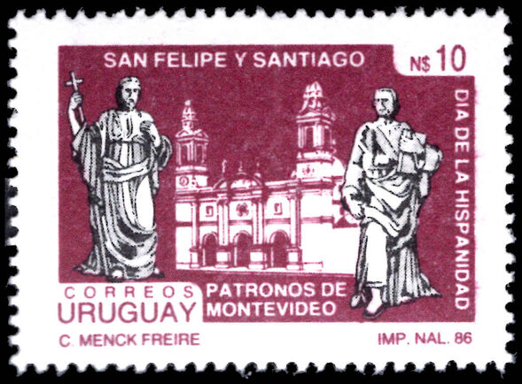 Uruguay 1987 Hispanidad Day unmounted mint.
