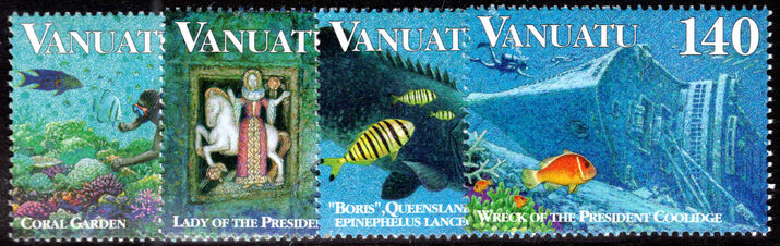 Vanuatu 1997 Diving unmounted mint.