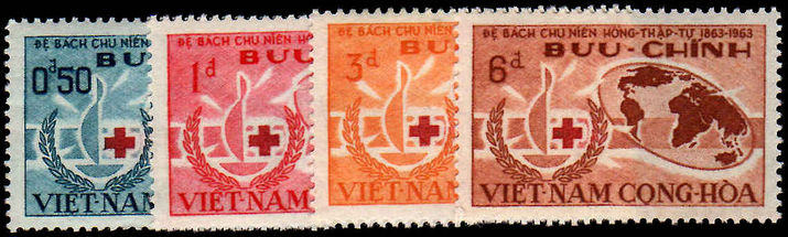 South Vietnam 1963 Red Cross unmounted mint.