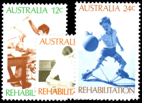 Australia 1972 Rehabilitation of Disabled People unmounted mint.