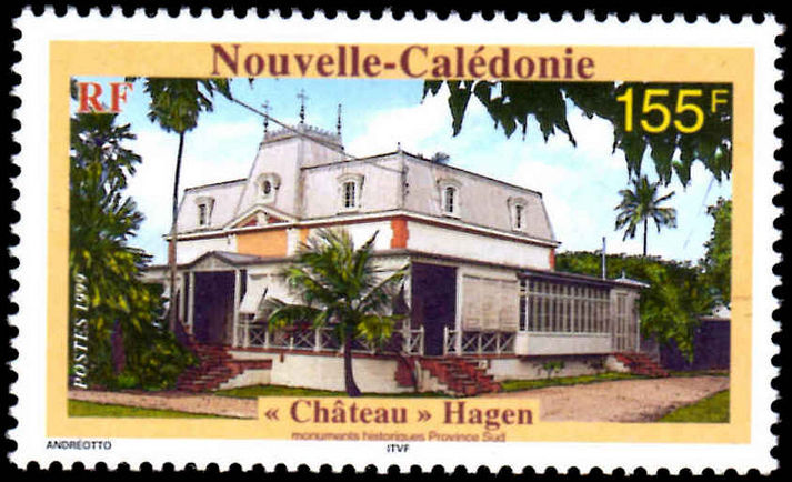 New Caledonia 1999 Chateaux Hagen unmounted mint.