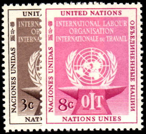 New York 1954 ILO unmounted mint