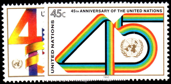 New York 1990 45th Anniversary unmounted mint