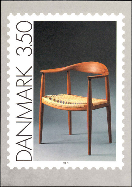 Denmark 1991 Hans Wegner First Day Postal Maxi Card
