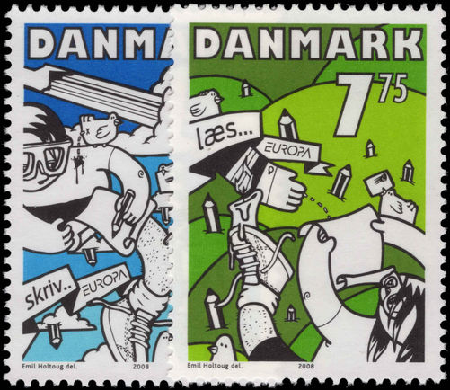 Denmark 2008 Europa unmounted mint.