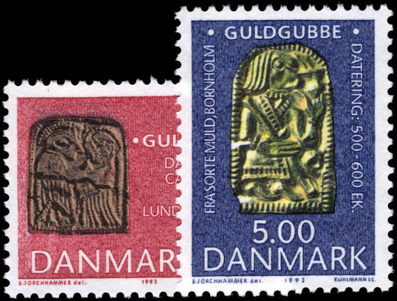 Denmark 1993 Danish Treasure Trove unmounted mint.