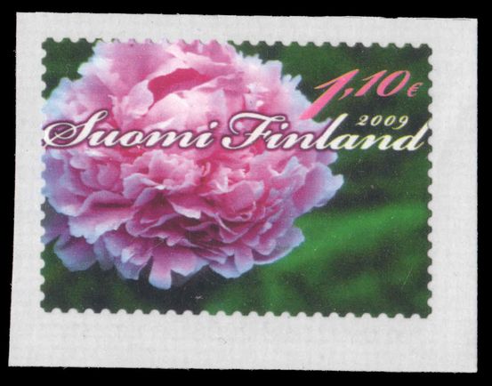 Finland 2009 Peony unmounted mint.