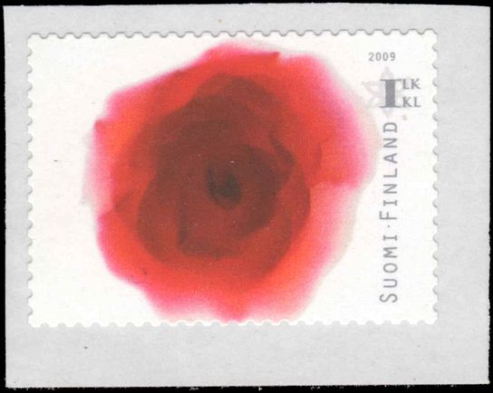 Finland 2009 Rose unmounted mint.