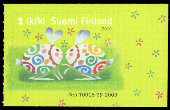 Finland 2010 Easter Rabbits unmounted mint.