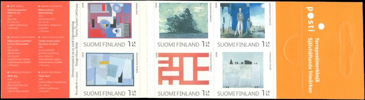 Finland 2008 Art Booklet unmounted mint.