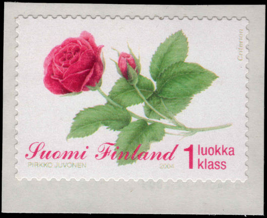 Finland 2004 Rose unmounted mint.