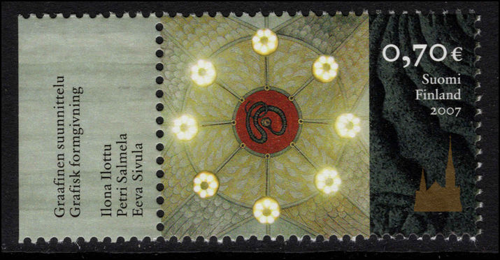 Finland 2007 Tampere Cathedral unmounted mint.