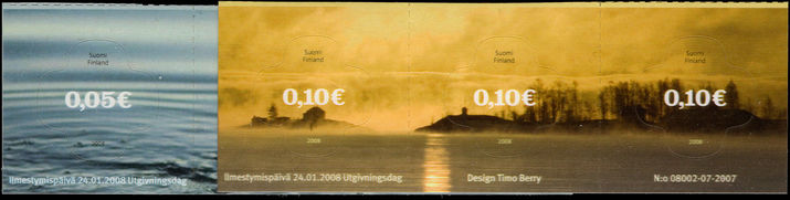 Finland 2008 Landscapes unmounted mint.