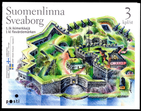 Finland 2006 Sveaborg Fortress Booklet unmounted mint.