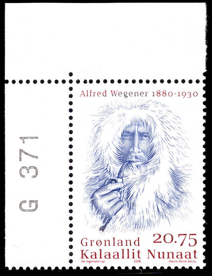 Greenland 2006 Alfred Wegener unmounted mint.